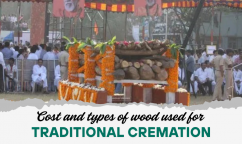 Traditional Cremation, cost for Traditional Cremation, Cost and types of wood used for Traditional Cremation