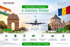 Dead body repatriation from India to Romania