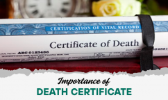 Death certificate