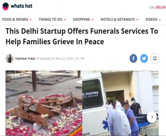 This Delhi Startup Offers Funerals Services To Help Families Grieve In Peace This Delhi Startup Offers Funerals Services To Help Families Grieve In Peace